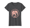 Mademark Be Kind Elephant and Mouse Gentle Touch Design T-Shirt - Women - size chart