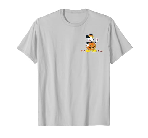 Disney Mickey Mouse Halloween Pumpkin Costume with Candy T-Shirt - size chart