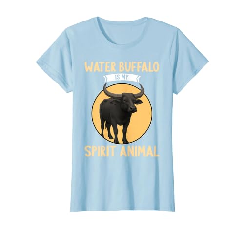 Water Buffalo Lovers Shop Water Buffalo is My Spirit Animal Water Buffalo T-Shirt - size chart
