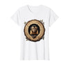 Mademark Capuchin Monkey in Hollow Log Illustration T-Shirt - Women - size chart