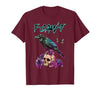F-Caw-F Funny Raven Black Crow Spooky Season Retro F-Caw-F Funny Raven Black Crow Spooky Season Halloween Retro T-Shirt -