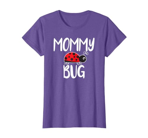 Funny Cute Ladybug Ideas For Mommy Mommy Bug Cute Ladybug Mom T-Shirt - size chart