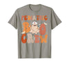 Funny Pediatric shirts for work Pediatric Nurse Shirt Halloween Pediatric Boo Crew T-Shirt - size chart