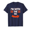 Halloween Mega Warehouse Vintage I'm with the Egg Lazy Halloween Costume T-Shirt - size chart