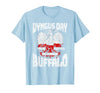 Polish Heritage Gifts Dyngus Day Buffalo New York Piwo Polka Pierogi Na Zdrowie T-Shirt - size chart