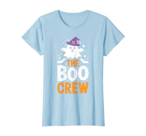 The Boo Crew Shirts The Boo Crew Shirt Matching Men Women Kids Halloween Costume T-Shirt - size chart