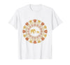 Mademark Mother Elephant and Baby Walking Through Tall Grass T-Shirt - Men - size chart