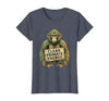 Mademark Clean Primate Energy Monkey Sober Men Design T-Shirt - Women - size chart