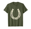 Mademark Horses Over Everything Equestrian Design T-Shirt - Men - size chart