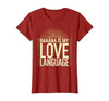 Mademark Banana Is My Love Language Monkey Design T-Shirt - Women - size chart