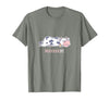 Bad Mood Sleeping Cow Tee Moooody Cow Beef Milk Farm Animals T-Shirt - size chart
