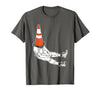 Halloween Shirts Traffic Cone Men Women Kids Traffic Cone Halloween Costume Funny Lazy Men Women Kids T-Shirt - size chart