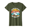 Boos Cruise Halloween Ghost Drinking Gifts Here for The Boos and Cruise Views Halloween Party T-Shirt - size chart