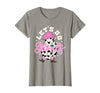 Let's Go Ghouls Cow Print Halloween Costumes Let's Go Ghouls Cowgirl Western Spooky Halloween Cute Retro T-Shirt - size chart