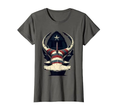 Gulf of America Hammerhead Shark Boat Shadow T-Shirt