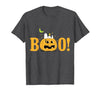 Peanuts Halloween Boo Pumpkin T-Shirt - size chart