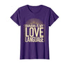 Mademark Banana Is My Love Language Monkey Design T-Shirt - Women - size chart