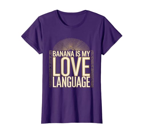 Mademark Banana Is My Love Language Monkey Design T-Shirt - Women - size chart