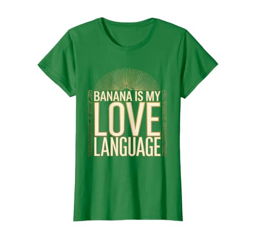 Mademark Banana Is My Love Language Monkey Design T-Shirt - Women - size chart