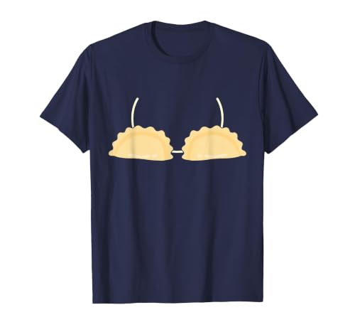 Pierogi Cute Easy Poland Food Halloween Costumes Pierogi Costume Pierogi Bra Polska Poland Halloween Costume T-Shirt - size