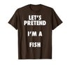 Halloween Costumes MV&SG Fish Halloween Costume, Let's Pretend I'm a Fish Shirt T-Shirt - size chart