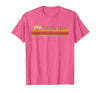 Showing Cattle T-Shirts And Apparel Show Dad - Fun Distressed Look for Showing Pigs T-Shirt - size chart