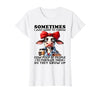 Funny I Just Want To Throw Cow Poop At People Tee Sometimes I Just Want to Throw Cow Poop at People T-Shirt - size chart