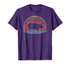 Pig Retro Vintage Style Pig Lover Farmer Farm Animal Retro Vintage 80s Style T-Shirt - size chart