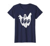 Sign Language Apparel Funny ASL American Sign Language Halloween T-Shirt - size chart