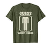 Humor Head Halloween Party Fun Guess What I Need Head Graphic T-Shirt - size chart