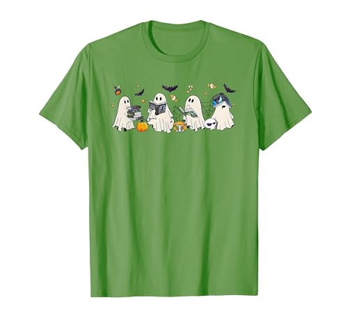 Bookish Ghost Throne Of Glass Halloween Tees Bookish Ghost Throne of Glass Halloween T-Shirt - size chart