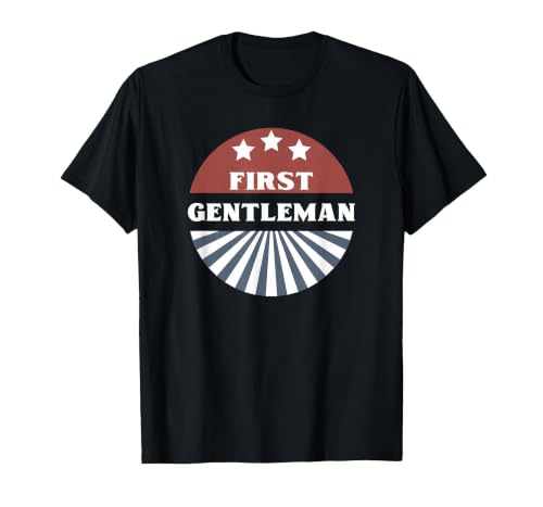 Click for Madam President & 1st Gentleman Costumes Couples Halloween Costume - First Gentleman T-Shirt - size chart