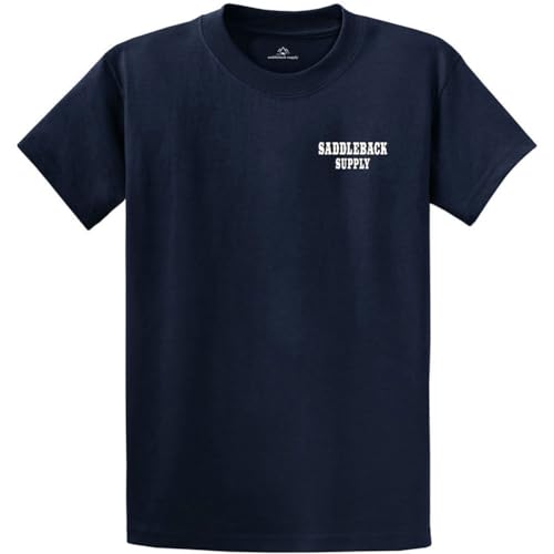 Saddleback Supply Men's Horse with No Name Heavy Tees - size chart