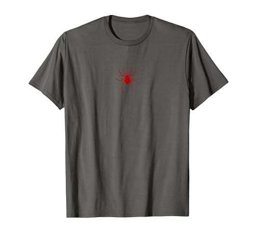 Spooky Halloween Halloween Creepy Spider, Spooky Party Outfit T-Shirt - size chart