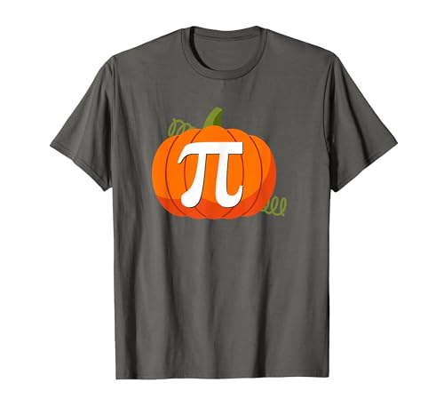 @iteachalgebra Pumpkin Pi Halloween Math Teacher T-Shirt - size chart