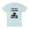 TeesAndTankYou 2 Hearts 1 Dream Horse Rider Shirt Unisex - size chart