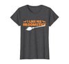 Funny Groovy Halloween Outfit I Like His Broomstick Halloween Funny Matching Couples T-Shirt - size chart