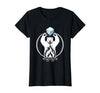 Mademark Polar Bear Throws Ice Into Fire Funny Design T-Shirt - size chart