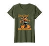 Evil Hot Wife Girlfriend Fiance Halloween Gift Tee Drop Dead Gorgeous Retro Vintage Pin-Up Scarecrow Halloween T-Shirt -