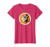 The Persnickety Owl Vintage Halloween Ephemera The Black Cat Magazine Halloween Cat Rabbit and Banjo T-Shirt - size chart