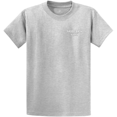 Saddleback Supply Men's Horse with No Name Heavy Tees - size chart