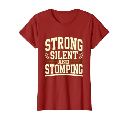 Mademark Strong Silent and Stomping Elephant Design T-Shirt - Women - size chart