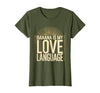 Mademark Banana Is My Love Language Monkey Design T-Shirt - Women - size chart