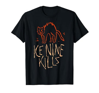 Ice Nine Kills Ink Halloween Cat T-Shirt
