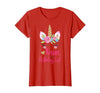 Unicorn Birthday Girl Family Shirts Unicorn Nana of The Birthday Girl Shirt Matching Party Tee T-Shirt - size chart