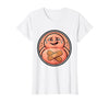 Mademark Tummy Ache Survivor Cute Stomach Bandage Graphic T-Shirt - Women - size chart