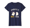 Halloween Costume Teacher Kindness is Boo Tiful Teacher Cute Ghost Halloween Costume T-Shirt - size chart