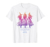 Escaped Since 1692 Halloween Escaped Since 1692 Funny Witch Halloween Design T-Shirt - size chart