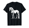 Andalusian Gift for Men, Women, Dad & Mom Horse Dad Mom Lover - Monochromatic Andalusian T-Shirt - size chart