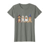 Spooky Golden Retriever Dogs Mummy Halloween Tee Golden Retriever Dog Witch Mummy Ghost Boo Costume Halloween T-Shirt - size